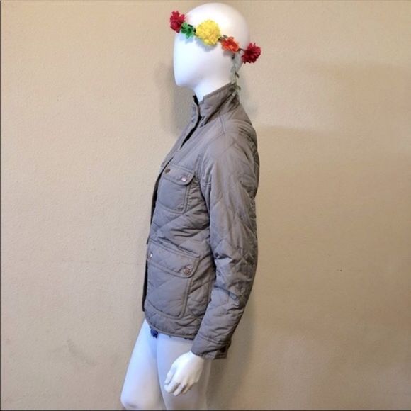 Thread & Supply Fleece Lined Quilted Utility Jacket Size Small - Picture 4 of 13